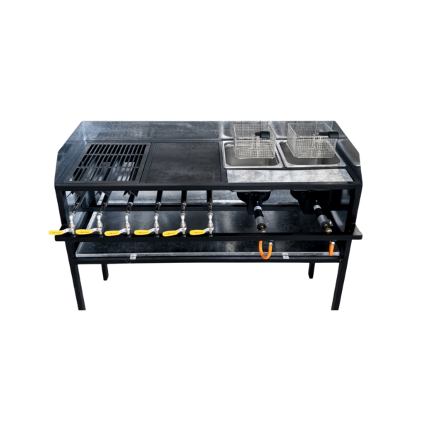 Gas Combo Griller - 6 Burner
