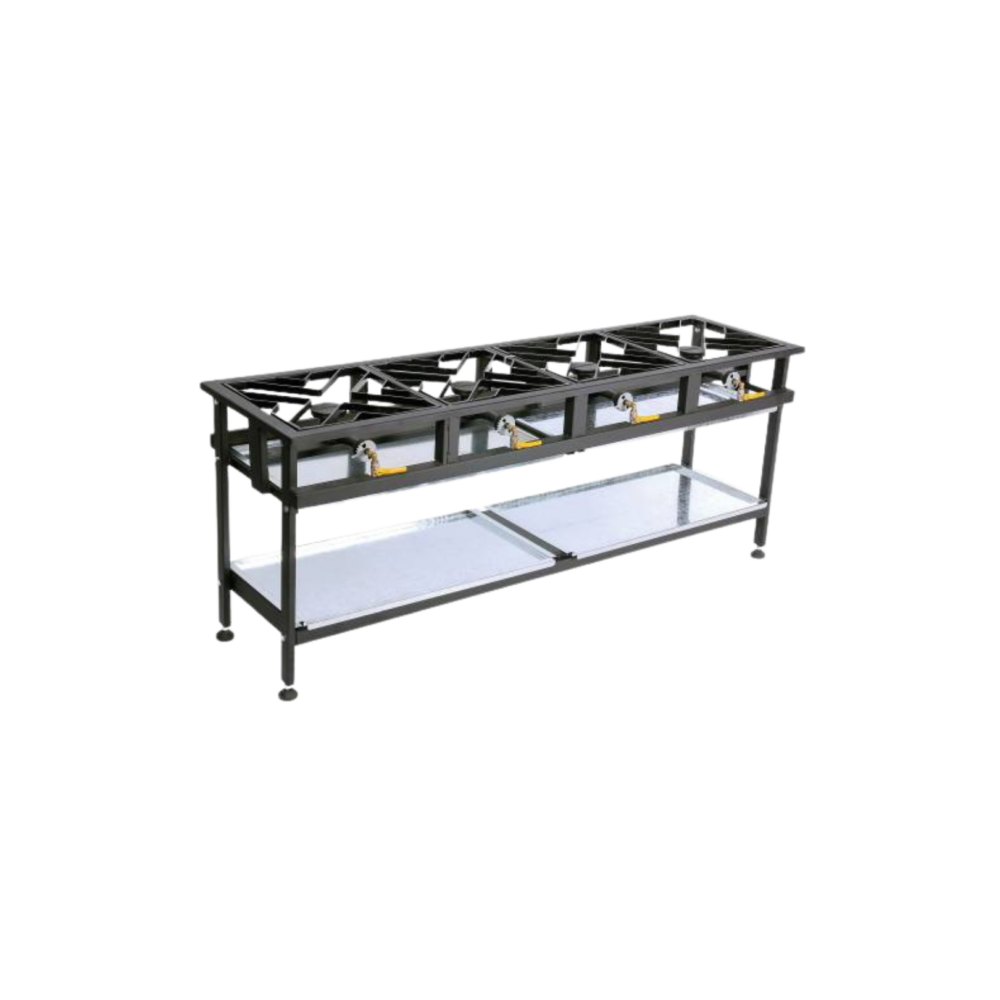Gas Boiling Table - Heavy Duty (4 Stove)