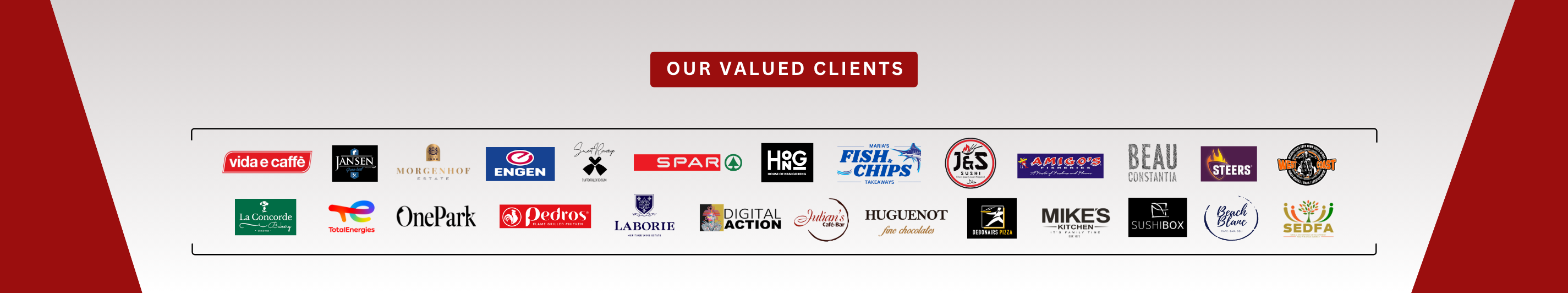 SOME OF THE BRANDS WE HAVE SUPPLIED (6)